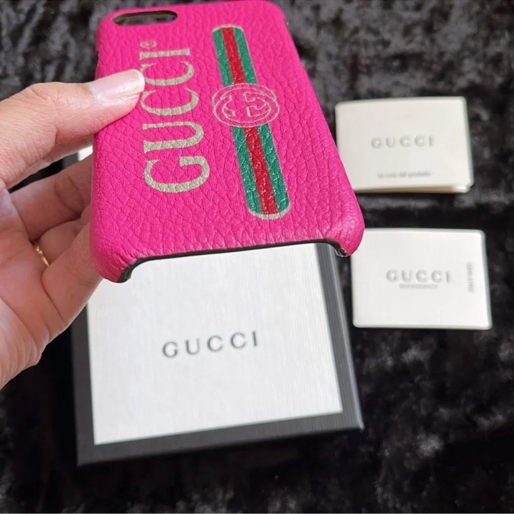 Gucci iPhone 7 / 8 Print Phone Case Authentic